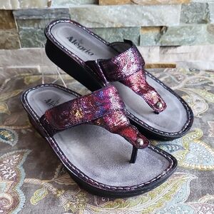 Alegria Carina Leather Sandals
